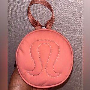 Lululemon Athletica Peach Cosmetic Case